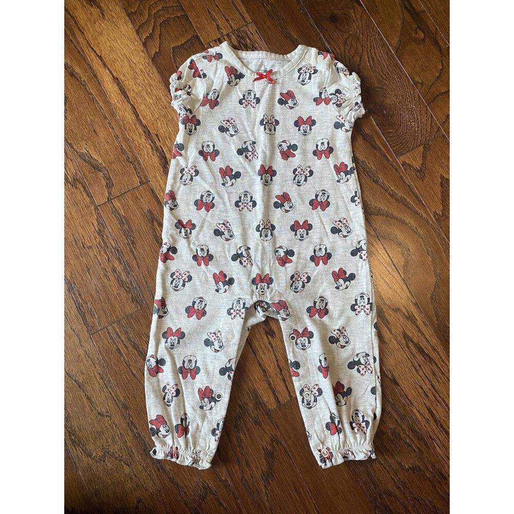 Disney Baby One Piece Jumper Minnie Mouse Size 6-9 Month